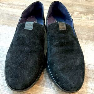 Cole Haan BLACK Suede Loafers size 9.5
